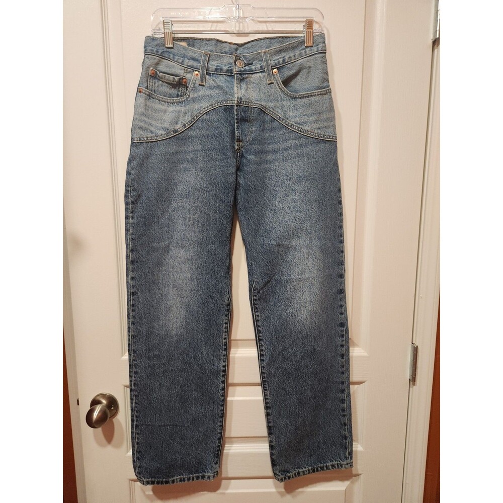 Levi's 501 90's Two Tone Western Denim Jeans Womens Sz 27 *Read*
